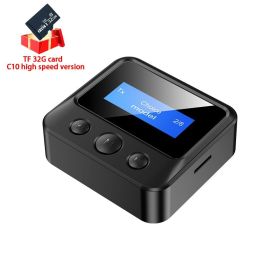 Wireless 5.0 Transmitter Receiver; EDR Wireless Adapter USB 3.5mm AUX RCA For TV PC Headphone Home Stereo Car HIFI With 32G C10 High Speed TF Car