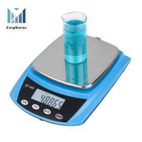 Ounce Carat and Gram Scale 0.01g Accuracy 600 g Capacity Analytical Science Lab Scale Laboratory Accurate Balance USB Charger and AC DC Adapter I