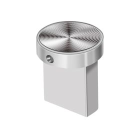 Mini Metal Button USB Flash Drives 64GB Blue Fashion Memory Stick Red External Storage Creative Gift Pen Drive Silver Pendrive (Capacity: 64GB, Color: silver)